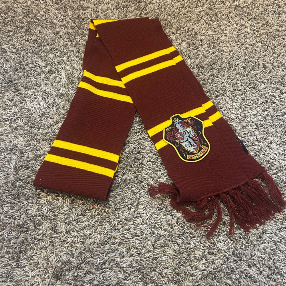 Gryffindor Maroon and Yellow Scarf